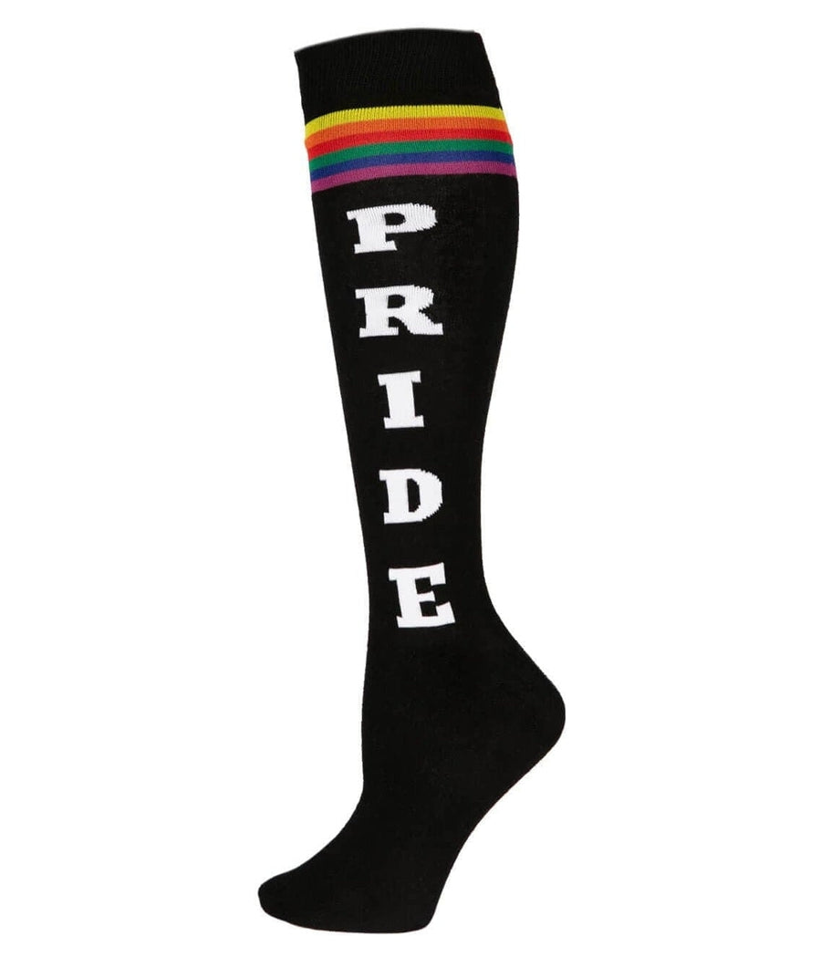 Pride Socks - Black (Fits Sizes 6-11W)
