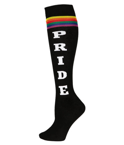 Pride Socks - Black (Fits Sizes 6-11W) Primary Image