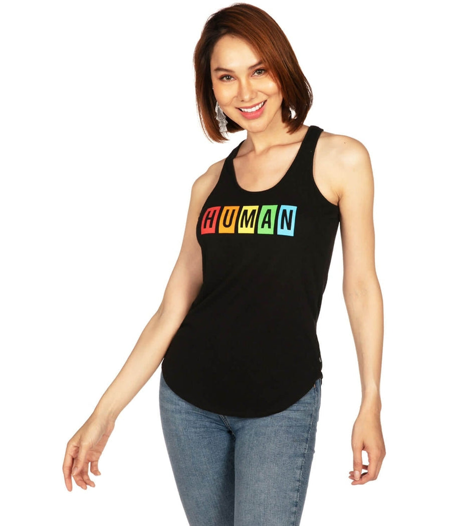 Proud Human Racerback Tank Top Image 2