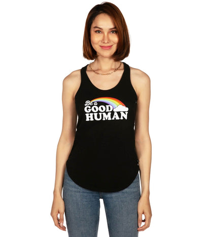 Good Human Racerback Tank Top
