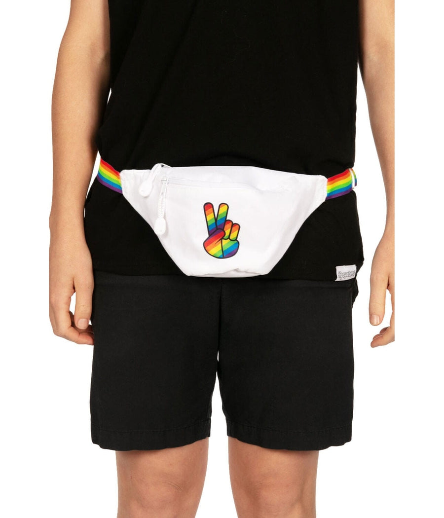 Rainbow Peace Fanny Pack