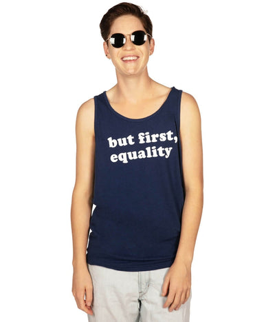 But First, Equality Tank Top Image 3