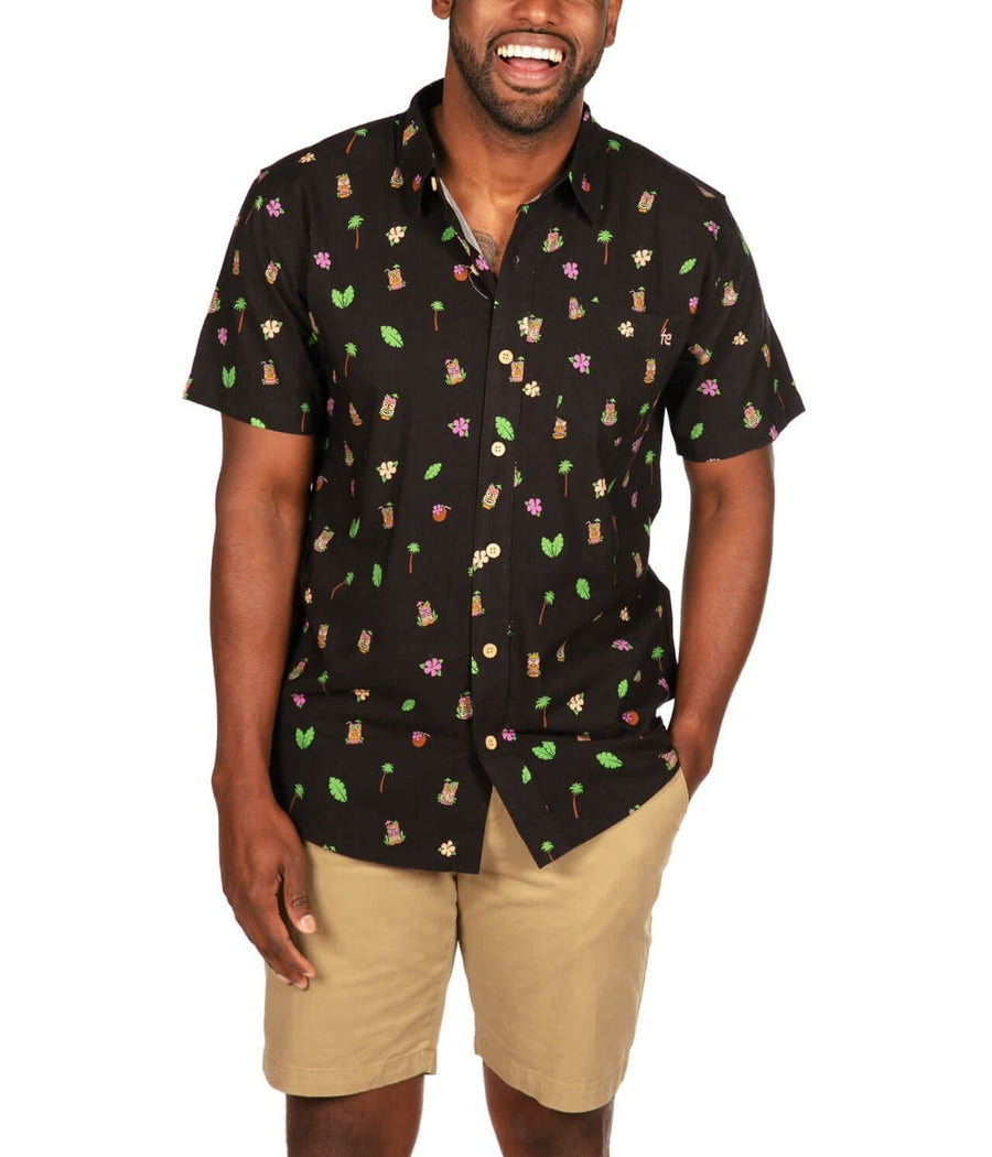 Men's Tiki Drinki Hawaiian Shirt Image 6