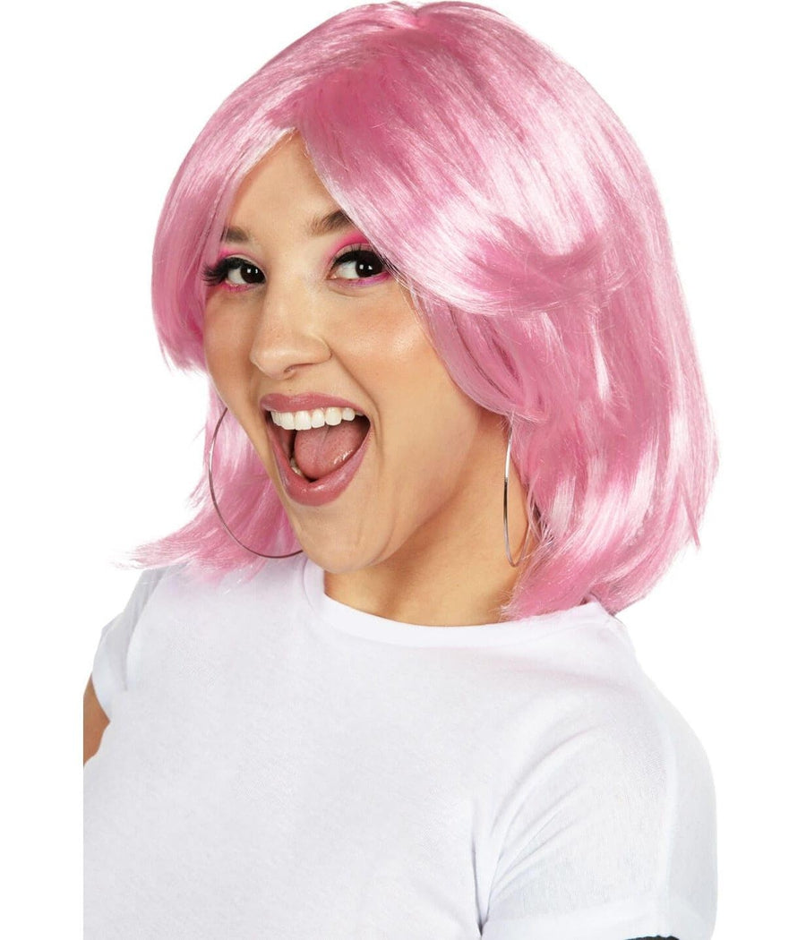 Short Pink Wig