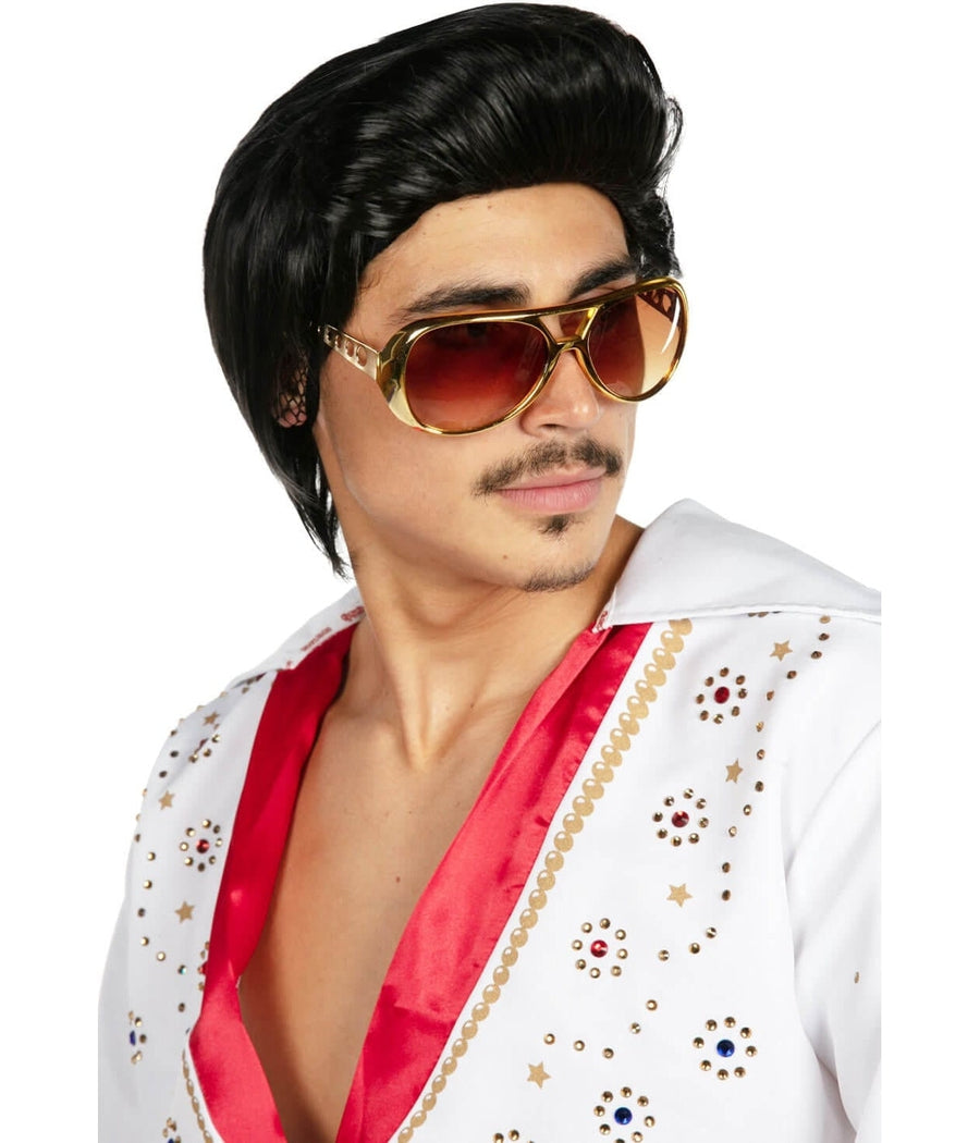 Men's King of Rock Costume Image 4