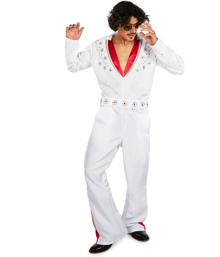 Men's King of Rock Costume Image 3