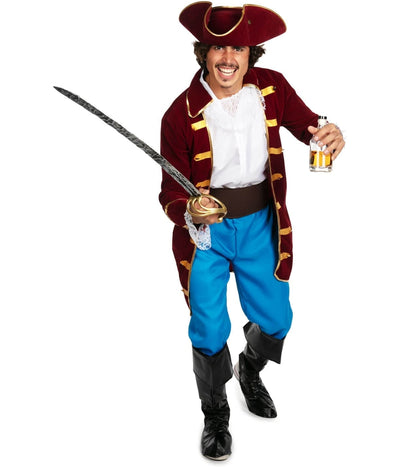 Men's Pirate Costume Image 3
