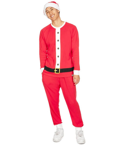 Men's Santa Claus Pajama Set Primary Image