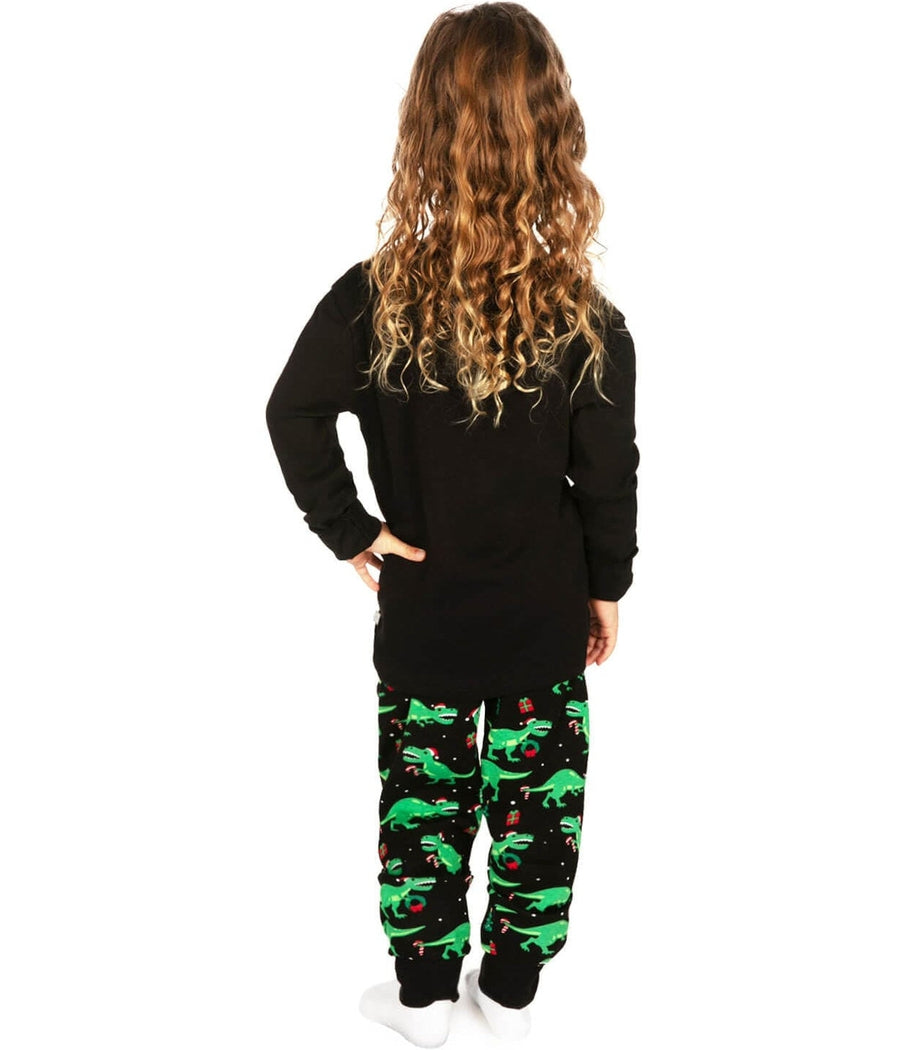 Boy's / Girl's Rawr Dinosaur Pajama Set Image 2