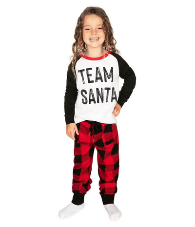 Boy's / Girl's Team Santa Pajama Set Primary Image