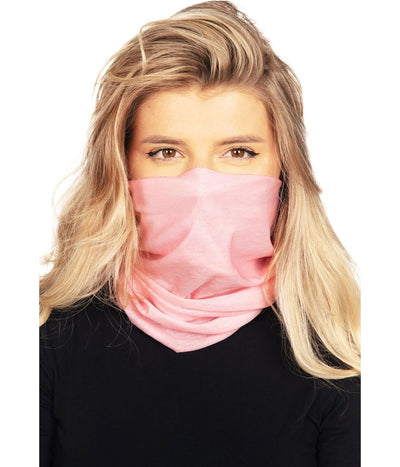 Powder Pink Ski Face Cover
