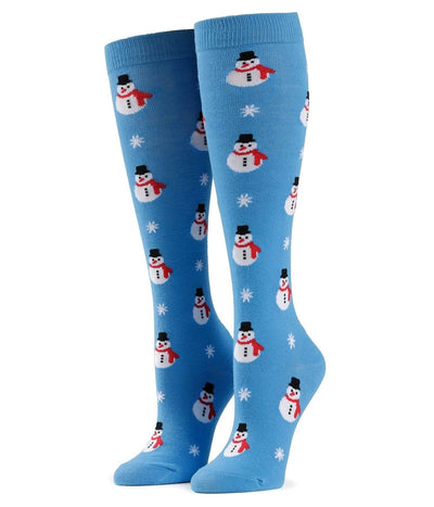 Women's Snowman Socks (Fits Sizes 6-11W) Primary Image
