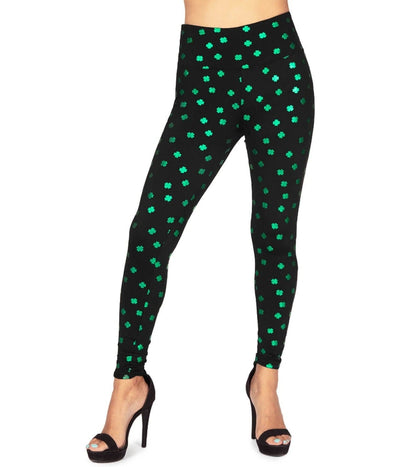 Women's Pinch Me Once High Waisted Leggings Image 4