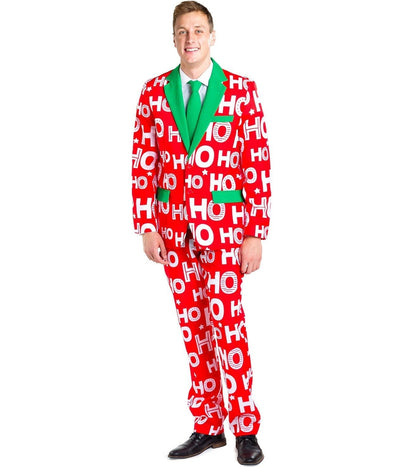 Men's Ho Ho Holla Blazer with Tie Image 4