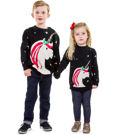 Boy's / Girl's Unicorn Ugly Christmas Sweater Image 2