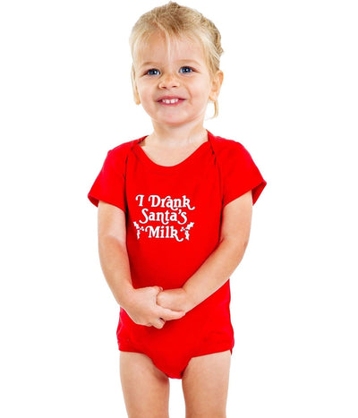 Baby I Drank Santa's Milk Bodysuit Image 2
