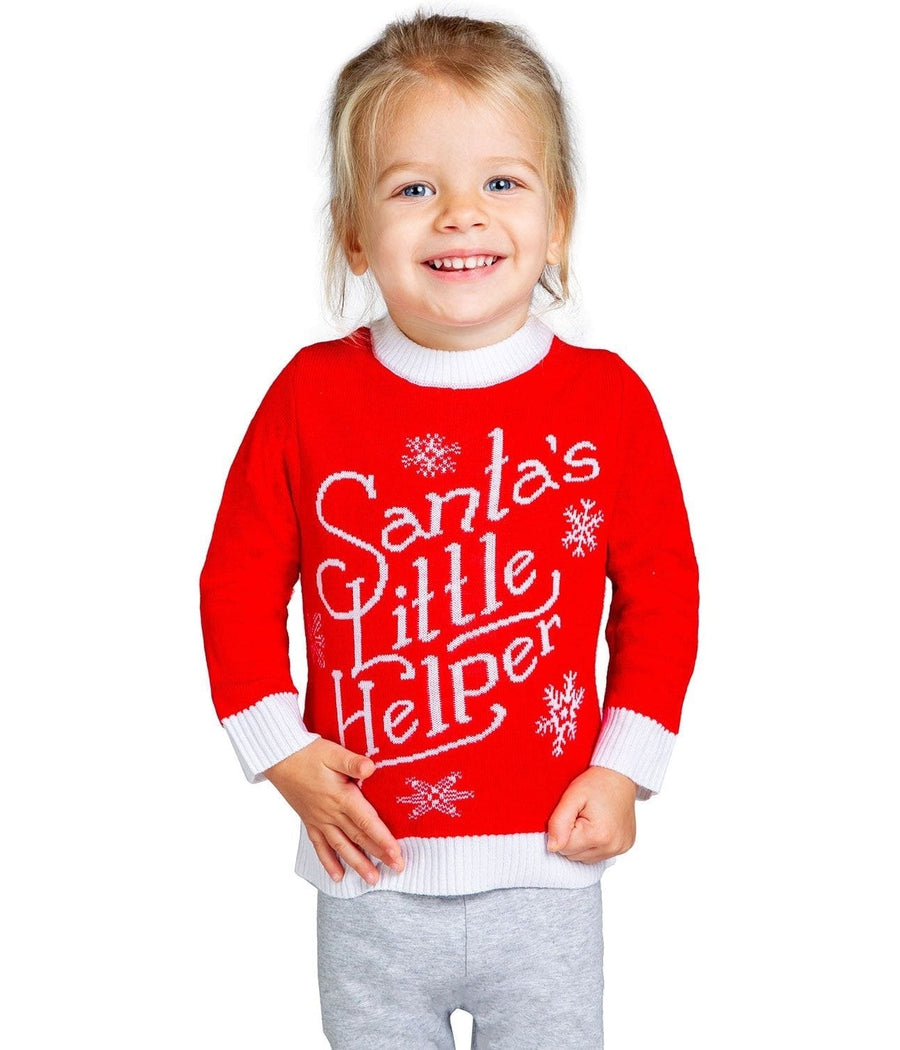 Baby / Toddler Santa's Little Helper Ugly Christmas Sweater