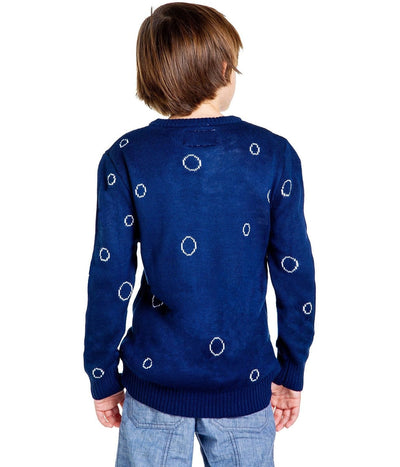 Boy's / Girl's Sea Sleigher Ugly Christmas Sweater Image 2