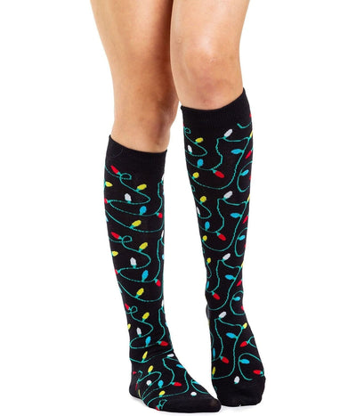 Women's String of Lights Socks (Fits Sizes 6-11W) Image 2