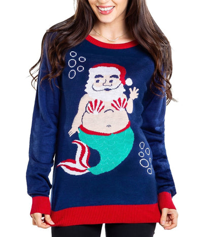 Women's Mermanta Ugly Christmas Sweater Primary Image