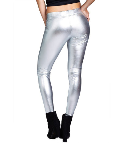Silver Leggings Image 2
