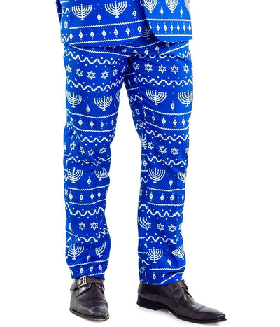 The Lit Menorah Suit Pants