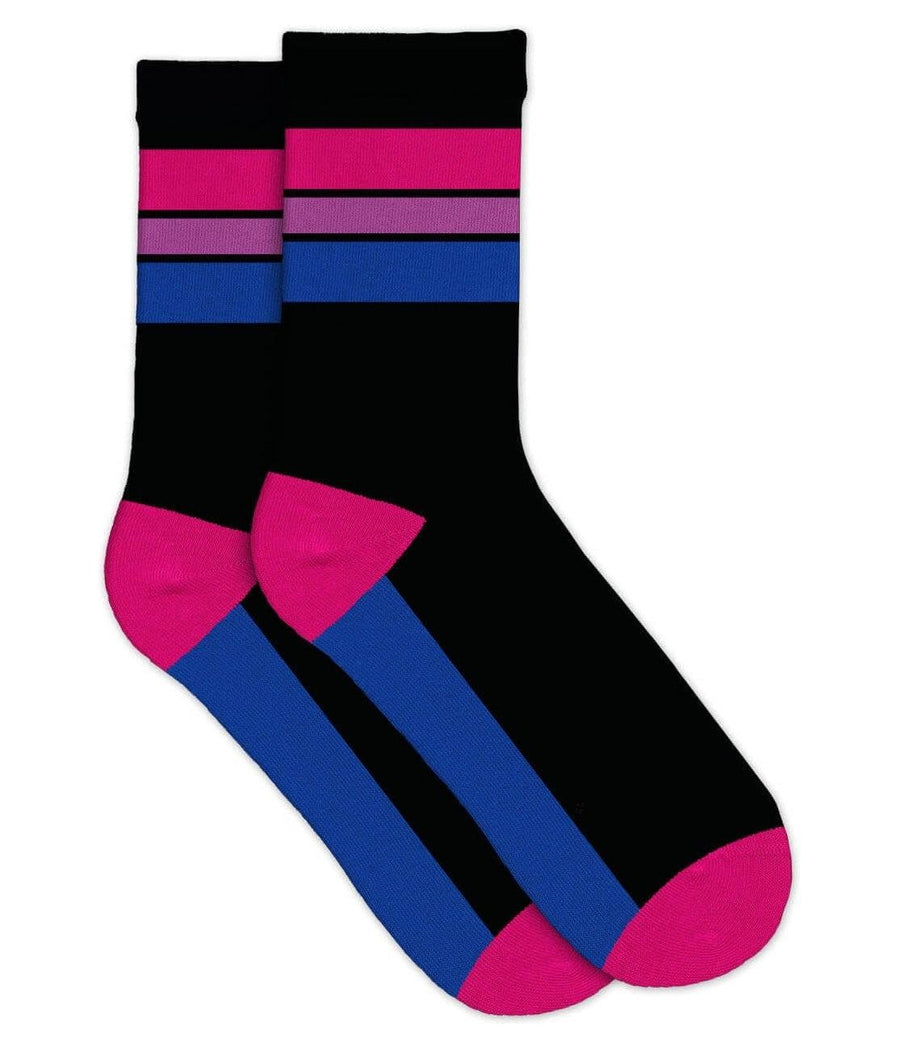 Bisexual Flag Socks (Fits Sizes 8-12M |  7-11W)
