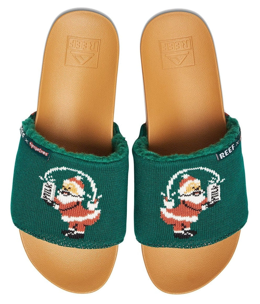 Women's Santa Broke the Internet Reef Slides