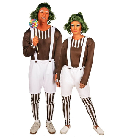 Matching Chocolate Factory Worker Couples Costumes Primary Image