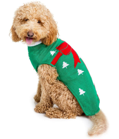 Christmas Present Dog Sweater - Fun Christmas Themed Dog Sweater by Tipsy Elves