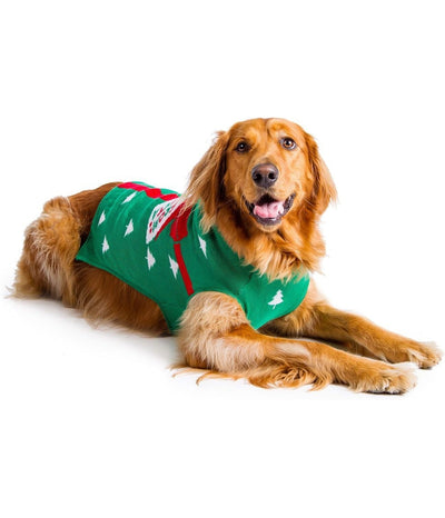 Christmas Present Dog Sweater - Fun Christmas Themed Dog Sweater by Tipsy Elves