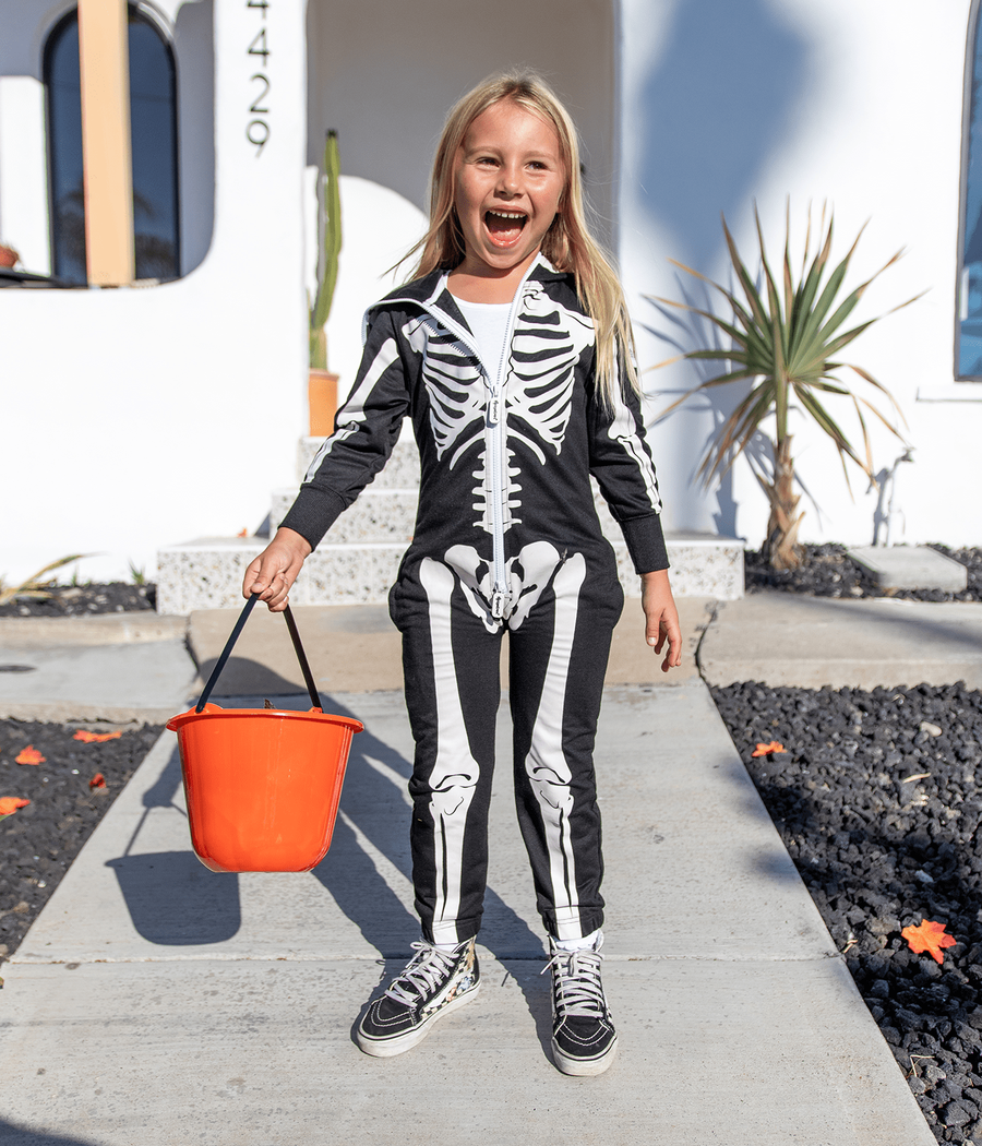 Girl's Skeleton Costume