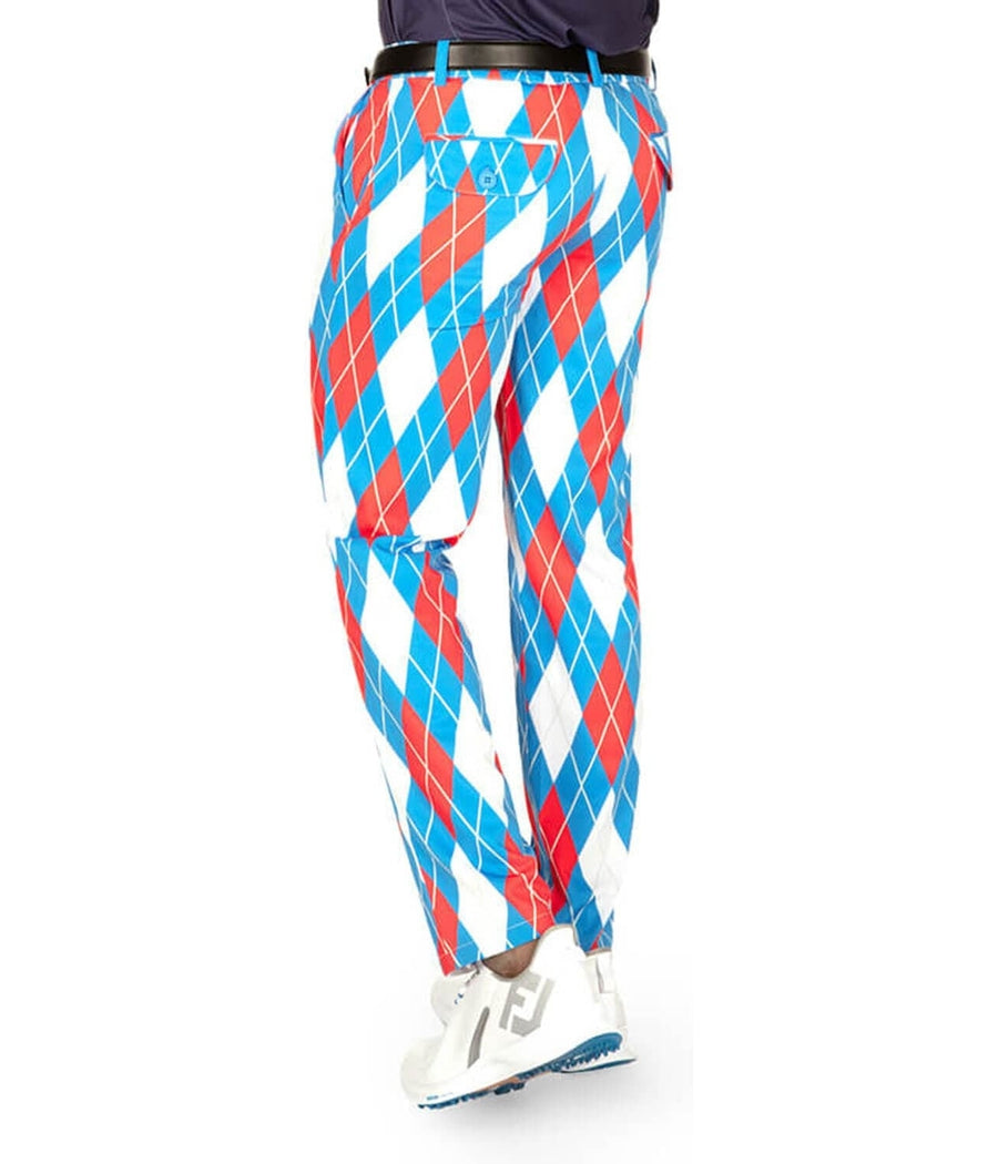 Men's American Argyle Golf Pants