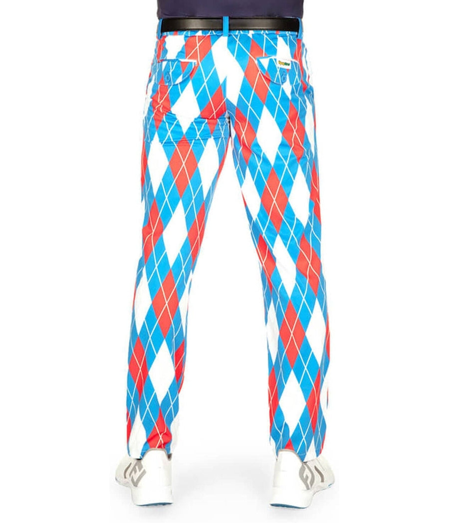 Men's American Argyle Golf Pants