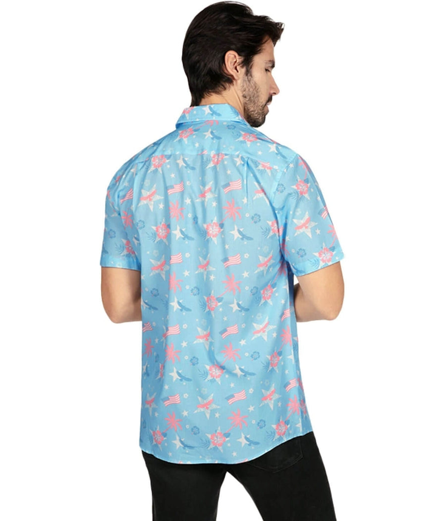 Men's Island of the Free Button Down Shirt Image 3