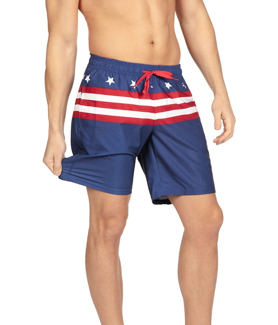 Old Glory Stretch Swim Trunks Image 2