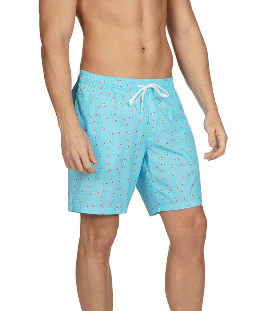 Patriotic Pops Stretch Swim Trunks Image 4