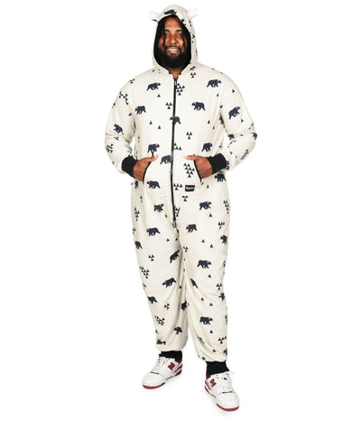 Men's Beary Christmas Big and Tall Jumpsuit Primary Image