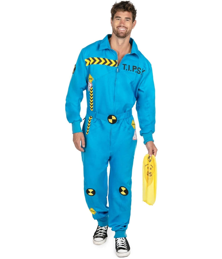 Men's Crash Test Dummy Costume