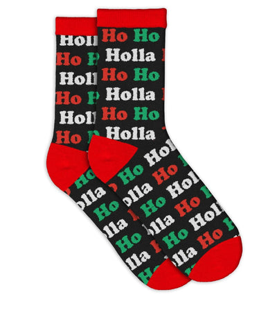 Men's Ho Ho Holla Socks (Fits Sizes 8-11M) Primary Image