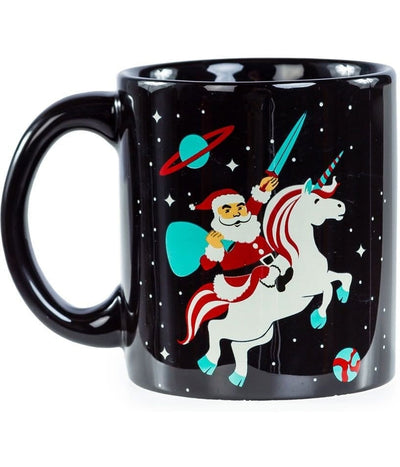 Santa Unicorn Mug