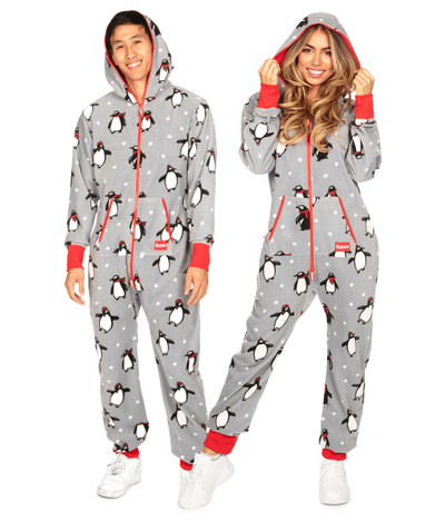 Matching Waddle Wonderland Couples Jumpsuits Primary Image