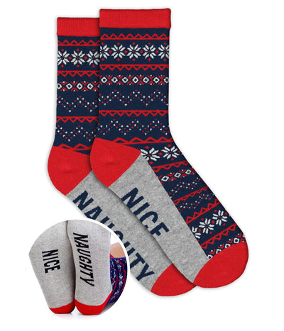Women's Naughty or Nice Socks (Fits Sizes 6-11W) Primary Image