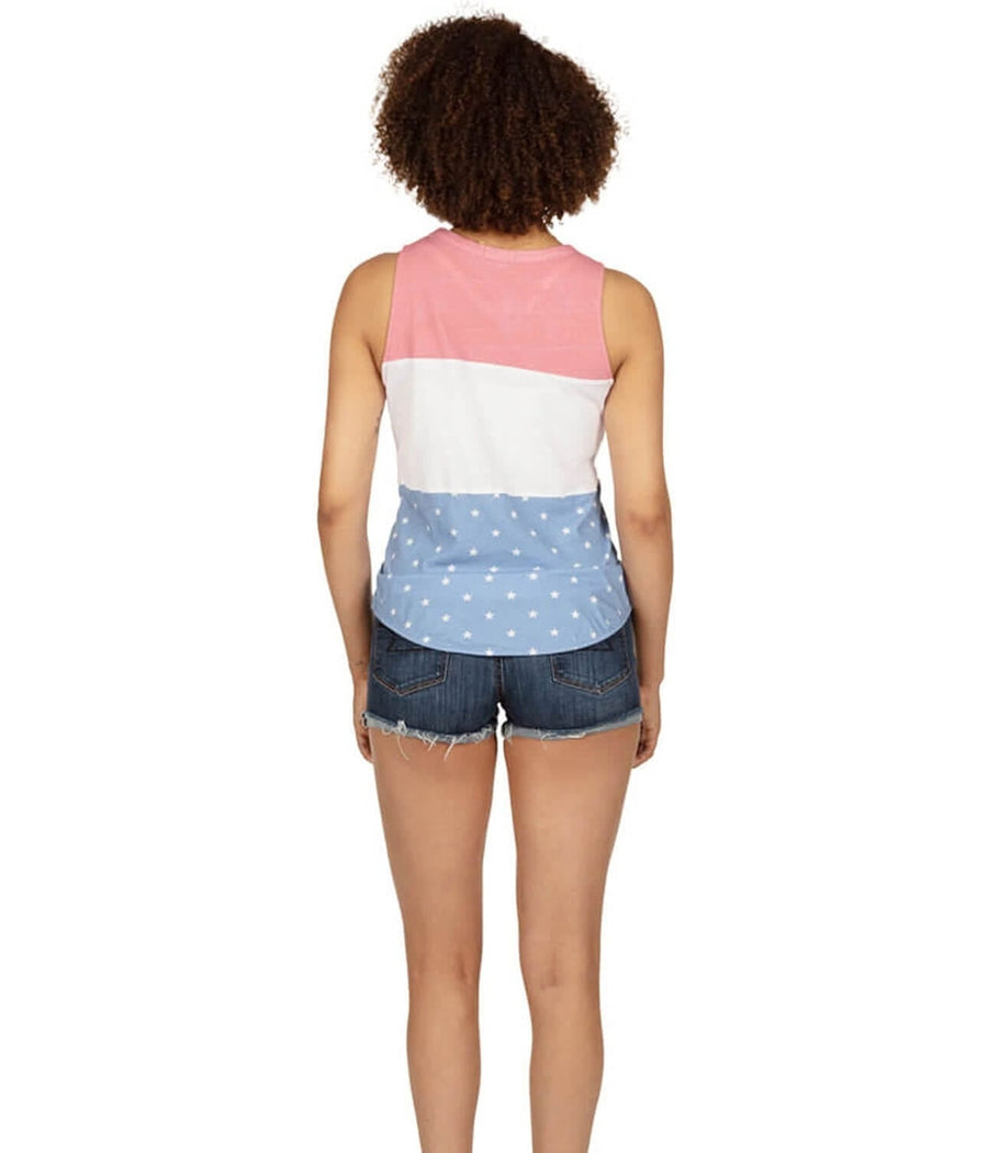 Women's Faded Flag Tank Top Image 3