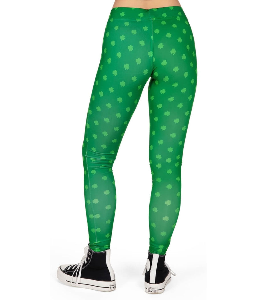 Green Clover Leggings Image 2
