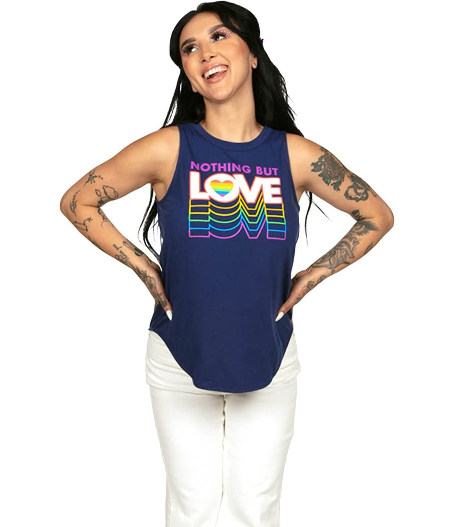 Nothing But Love Crew Scoop Tank Top