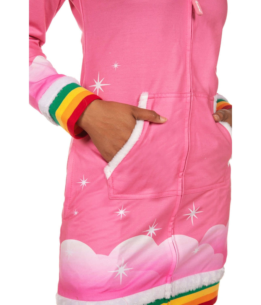 Unicorn Dressing Gown Girls Fleece Children Hood Rainbow Novelty Sherpa  Lining | eBay