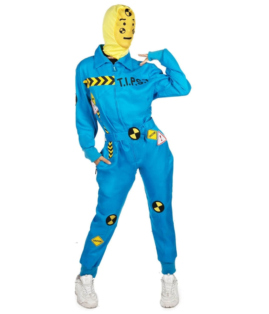 Women's Crash Test Dummy Costume