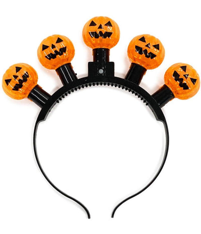 Light Up Pumpkin Headband Image 2