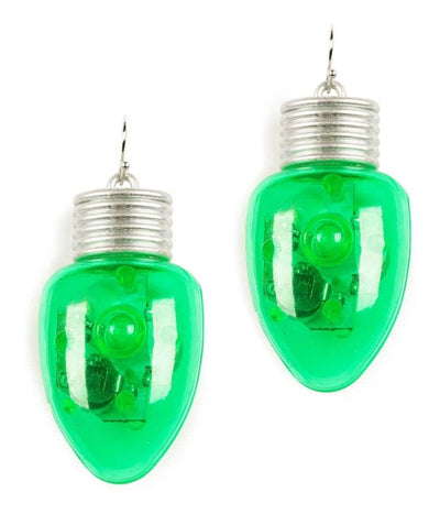 Light Up Bulb Earrings Primary Image